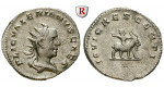 Römische Kaiserzeit, Valerianus II., Caesar, Antoninian 257-258, vz+