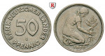 Bundesrepublik Deutschland, 50 Pfennig 1950, Bank Deutscher Länder, G, ss-vz, J. 379