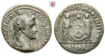 Römische Kaiserzeit, Augustus, Denar 2 v.-4 n.Chr., ss-vz/ss