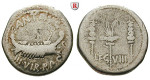 Römische Republik, Marcus Antonius, Denar 32-31 v.Chr., f.ss