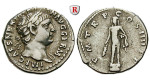 Römische Kaiserzeit, Traianus, Denar 101-102, ss+
