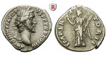 Römische Kaiserzeit, Antoninus Pius, Denar 143-144, ss+