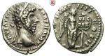 Römische Kaiserzeit, Lucius Verus, Denar 166, ss+