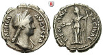 Römische Kaiserzeit, Sabina, Frau des Hadrianus, Denar 134-136, ss+
