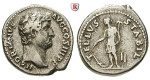 Römische Kaiserzeit, Hadrianus, Denar 133-135, ss