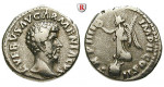Römische Kaiserzeit, Lucius Verus, Denar 164, ss