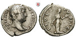 Römische Kaiserzeit, Hadrianus, Denar 136, ss+