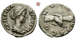 Römische Kaiserzeit, Crispina, Frau des Commodus, Denar 178-182, f.vz