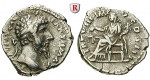 Römische Kaiserzeit, Lucius Verus, Denar 168, ss