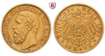 Deutsches Kaiserreich, Baden, Friedrich I., 10 Mark 1893, G, ss-vz, J. 188