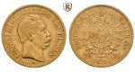 Deutsches Kaiserreich, Hessen, Ludwig III., 10 Mark 1873, H, ss, J. 213