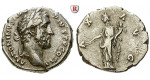 Römische Kaiserzeit, Antoninus Pius, Denar 140-143, ss+