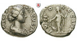 Römische Kaiserzeit, Lucilla, Frau des Lucius Verus, Denar 161-167, ss