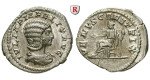 Römische Kaiserzeit, Julia Domna, Frau des Septimius Severus, Denar 211-217, vz-st/ss-vz