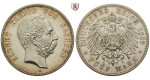 Deutsches Kaiserreich, Sachsen, Albert, 5 Mark 1893, E, ss-vz/vz, J. 125