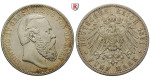 Deutsches Kaiserreich, Hessen, Ludwig IV., 5 Mark 1891, A, ss, J. 71
