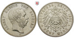 Deutsches Kaiserreich, Sachsen, Albert, 5 Mark 1901, E, ss-vz, J. 125
