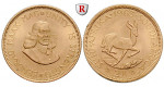 Südafrika, Republik, 2 Rand 1961-1983, 7,32 g fein, vz-st