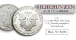 USA, Dollar 1986-, 31,1 g fein, st