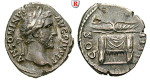 Römische Kaiserzeit, Antoninus Pius, Denar 145-161, ss-vz