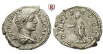 Römische Kaiserzeit, Geta, Caesar, Denar 208, vz