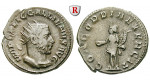 Römische Kaiserzeit, Gallienus, Antoninian 254, ss+