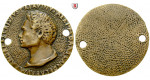 Personenmedaillen, Briosco, Andrea - Italienischer Bildhauer, Einseitige Bronzemedaille, ss