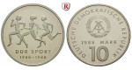 DDR, 10 Mark 1988, Turn- und Sportbund, PP, J. 1623