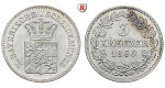 Bayern, Königreich, Ludwig II., 3 Kreuzer 1865, vz-st