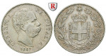 Italien, Königreich, Umberto I., Lira 1887, ss-vz
