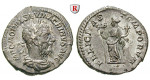 Römische Kaiserzeit, Macrinus, Denar 217, f.vz/vz+
