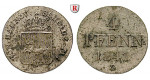 Braunschweig, Königreich Hannover, Ernst August, 4 Pfennig 1841, ss-vz
