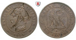 Frankreich, Napoleon III., 10 Centimes, ss-vz
