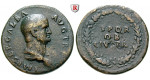 Römische Kaiserzeit, Galba, Sesterz August 68, ss+