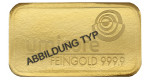 Bundesrepublik Deutschland, 2 Gramm Goldbarren, 2,0 g fein
