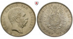 Deutsches Kaiserreich, Sachsen, Albert, 5 Mark 1875, E, vz+, J. 122