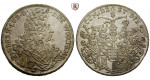 Württemberg, Herzogtum Württemberg (Kgr. ab 1806), Eberhard Ludwig, Reichstaler 1707, vz