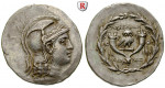 Ionien, Lebedos, Tetradrachme Mitte 2. Jh. v.Chr., vz/st
