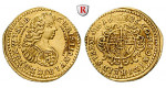 Württemberg, Württemberg-Öls, Christian Ulrich von Bernstedt, 1/4 Dukat 1685, ss-vz