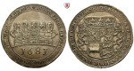 Nassau, Grafschaft Nassau, Johann Franz, Heinrich, Wilhelm Moritz, Heinrich Casimir und Franz Alexander, Reichstaler 1681, f.vz