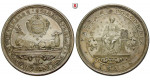 Württemberg, Herzogtum Württemberg (Kgr. ab 1806), Eberhard Ludwig, Silbermedaille o. J. (1743-1744), vz