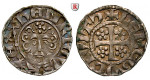 Lippe, Grafschaft, Bernhard III., Sterling o.J. (um 1245-1250), ss-vz