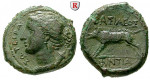 Sizilien, Akragas, Phintias, Tyrann, Bronze 282-279 v.Chr., ss-vz