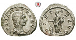 Römische Kaiserzeit, Julia Maesa, Großmutter des Elagabal, Denar 218-222, vz