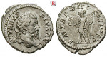 Römische Kaiserzeit, Septimius Severus, Denar 205, f.vz