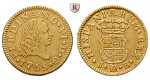 Spanien, Ferdinand VI., 1/2 Escudo 1755, ss