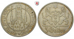 Nebengebiete, Danzig, 5 Gulden 1923, Marienkirche, ss-vz, J. D9