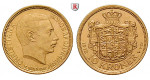 Dänemark, Christian X., 10 Kroner 1913, 4,03 g fein, ss-vz/vz+