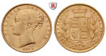 Grossbritannien, Victoria, Sovereign 1838-1874, 7,32 g fein, ss