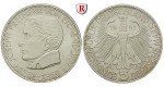 Bundesrepublik Deutschland, 5 DM 1957, Eichendorff, Die Ersten Fünf, J, vz-st, J. 391